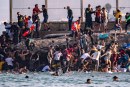 إرتفاع ضحايا تدفق المهاجرين إلى سبتة إلى 75 قتيلا