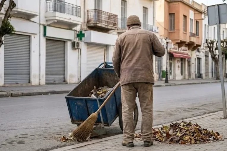 المنستير: سبعيني يتطوّع لتنظيف مدينته يوميًا منذ 11 عامًا ودون مُقابل