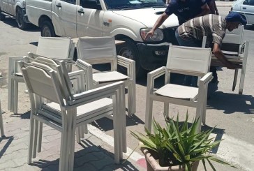 الشرطة البلدية: 406 عمليات إزالة لنقاط انتصاب عشوائية