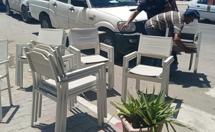 الشرطة البلدية: 406 عمليات إزالة لنقاط انتصاب عشوائية